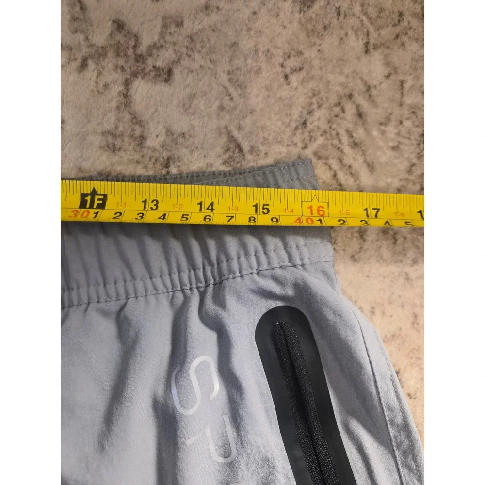 Spyder Swim Mens Board Shorts Gray UV Protection Mesh Lined Size Large L/G